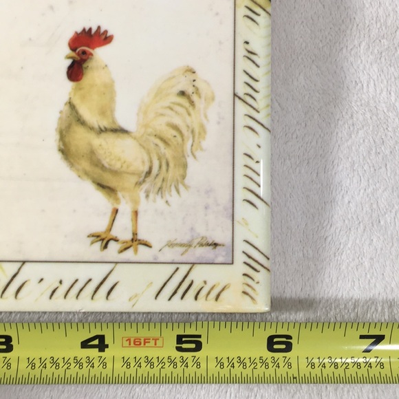 Rooster Plaque - Picture 5 of 5